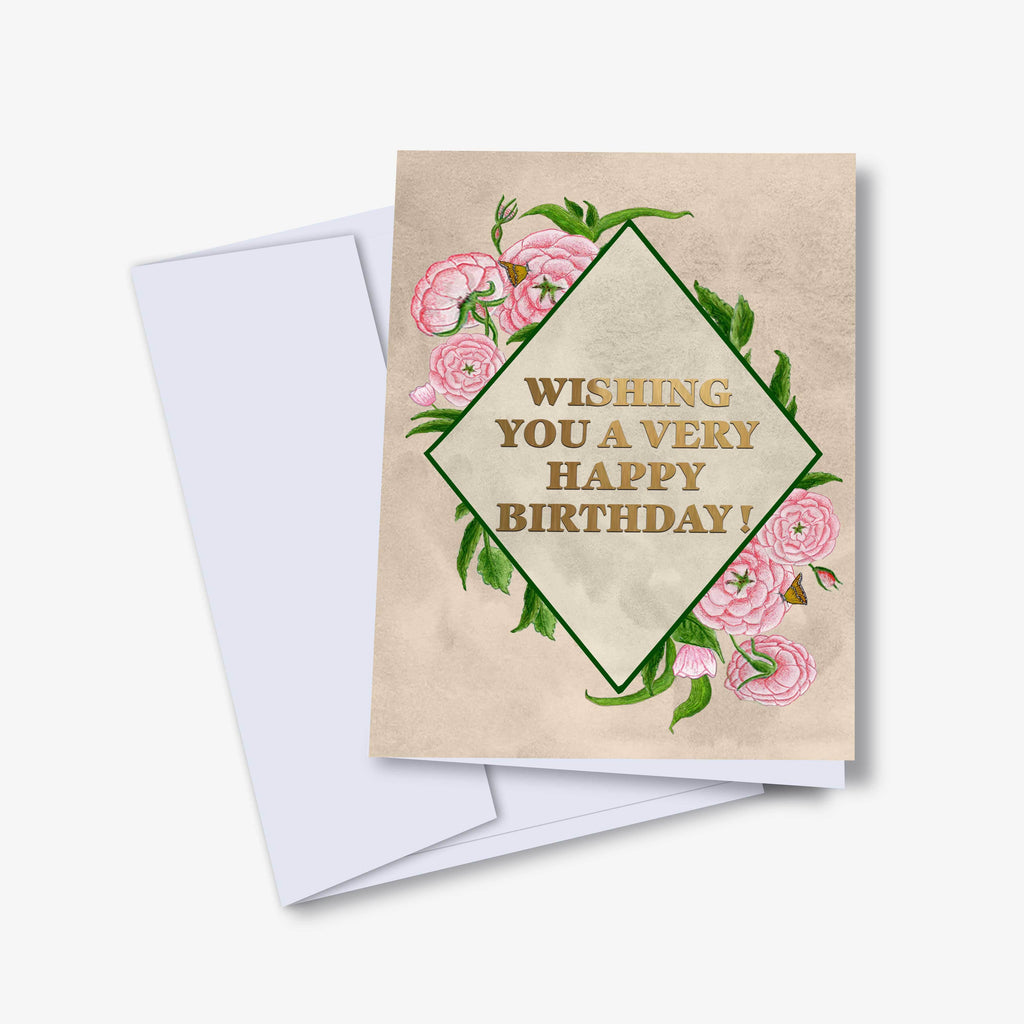 Kannika Art Greeting Card Happy Birthday Card | Greeting Card